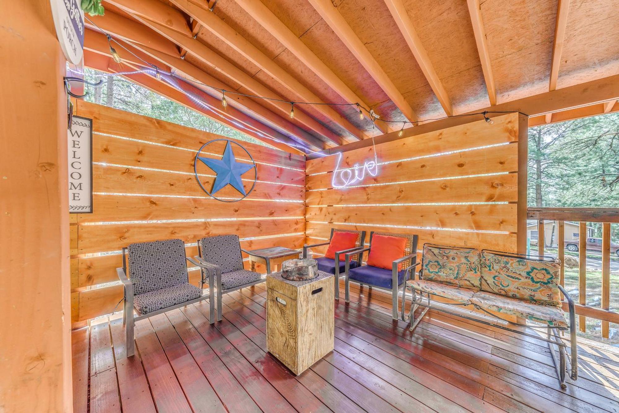 Ruidoso Cabin With Hot Tub - 2 Mi To Grindstone Lake Exterior photo