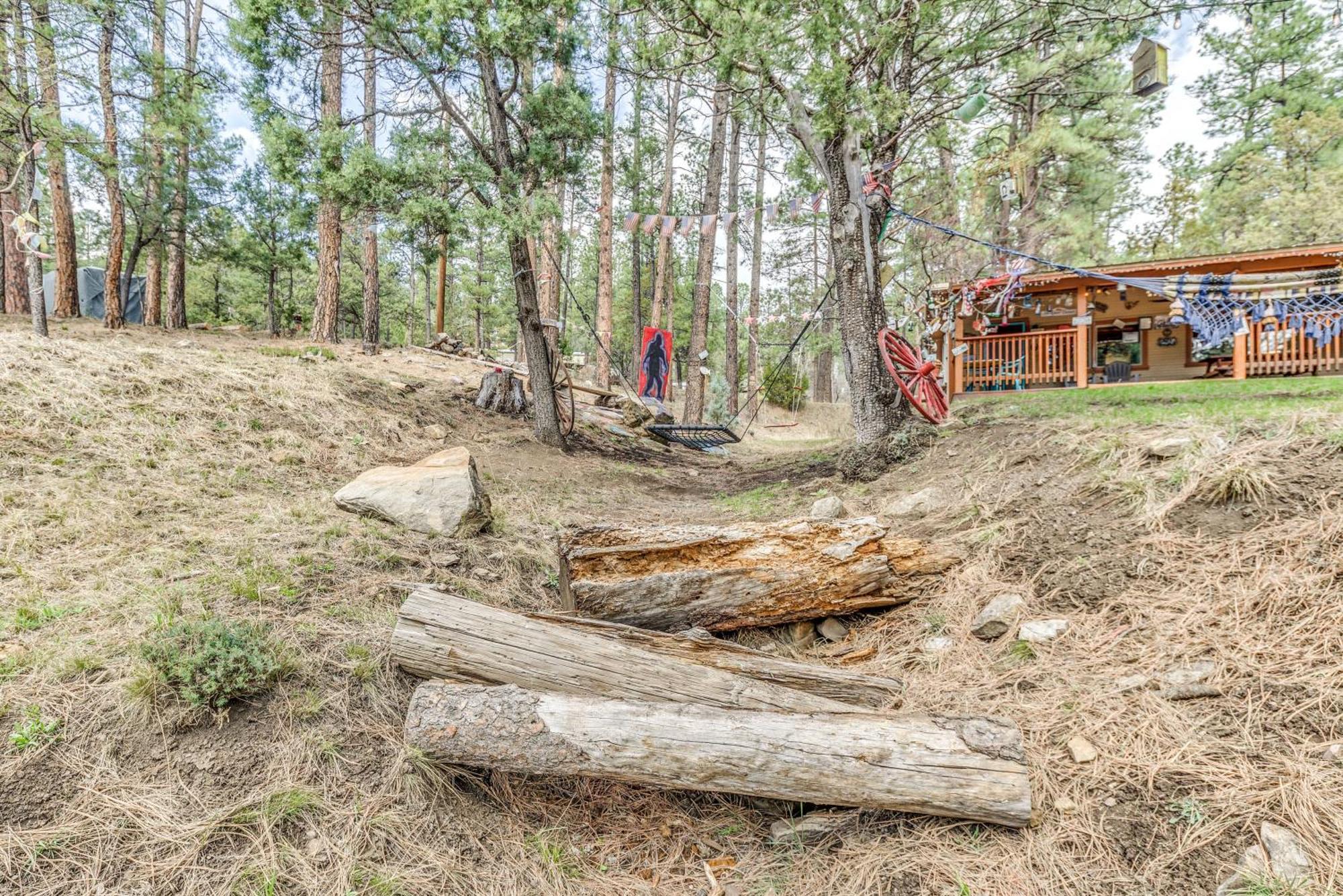Ruidoso Cabin With Hot Tub - 2 Mi To Grindstone Lake Exterior photo