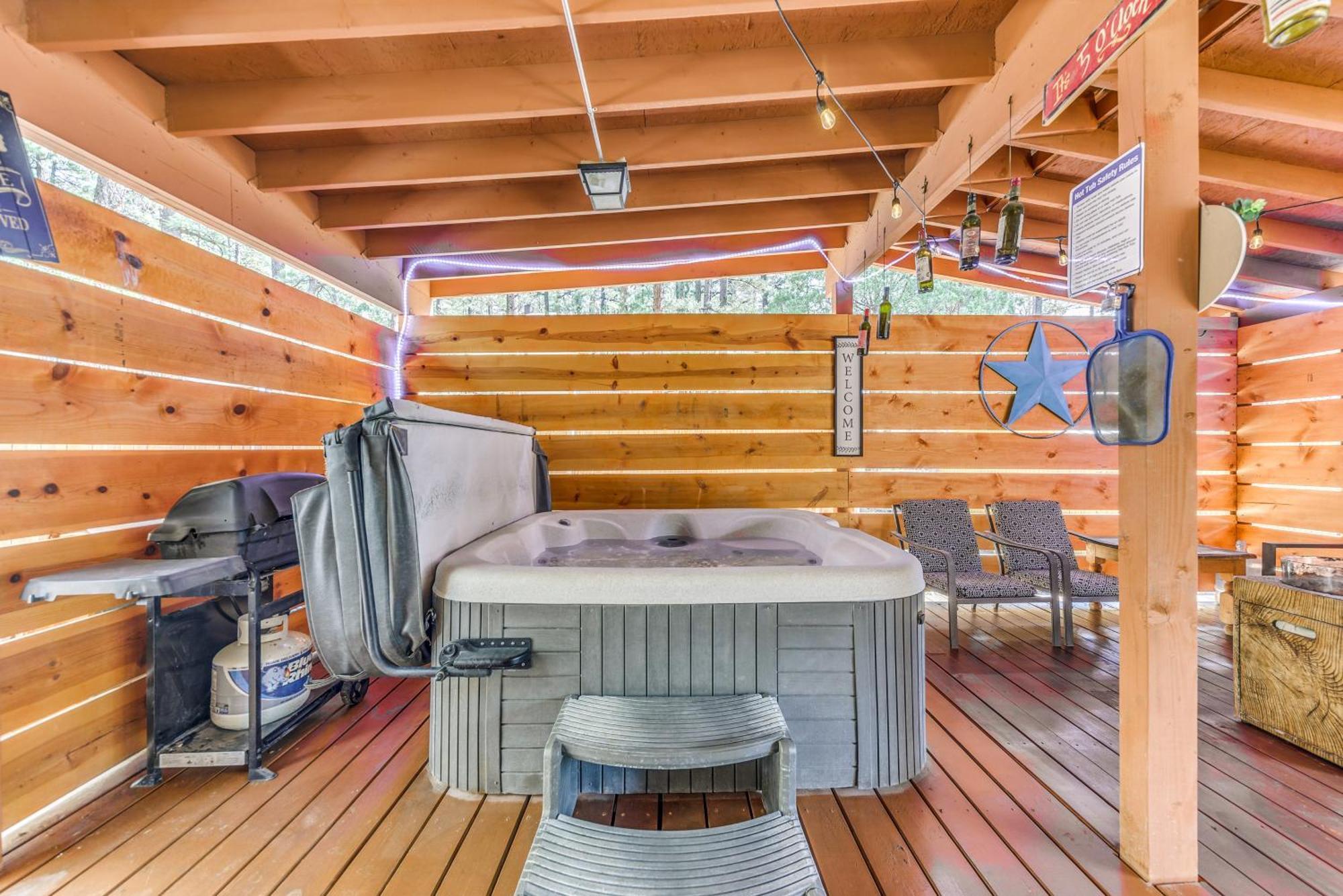 Ruidoso Cabin With Hot Tub - 2 Mi To Grindstone Lake Exterior photo