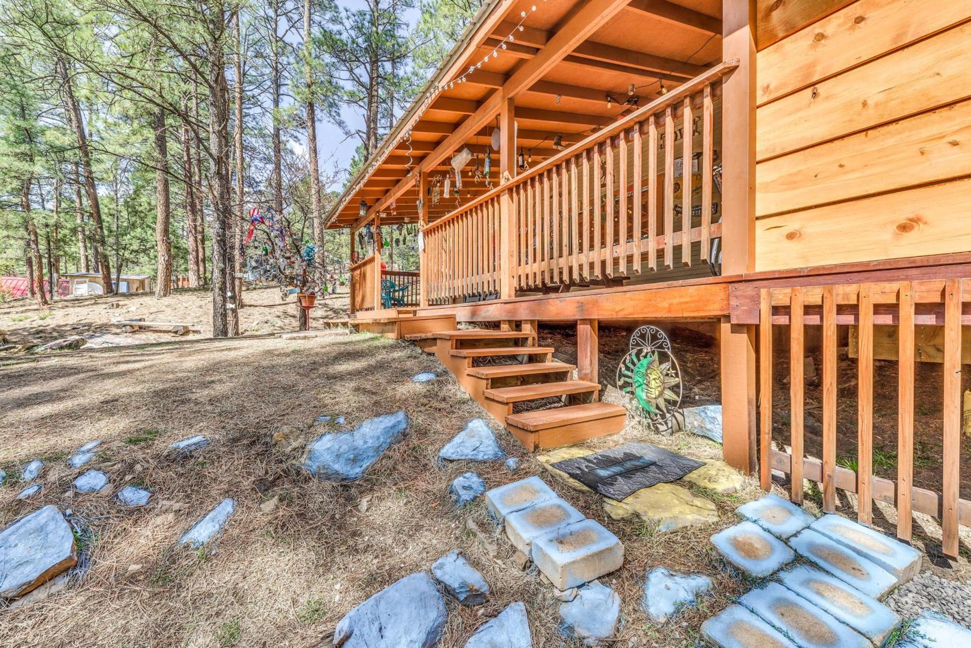 Ruidoso Cabin With Hot Tub - 2 Mi To Grindstone Lake Exterior photo