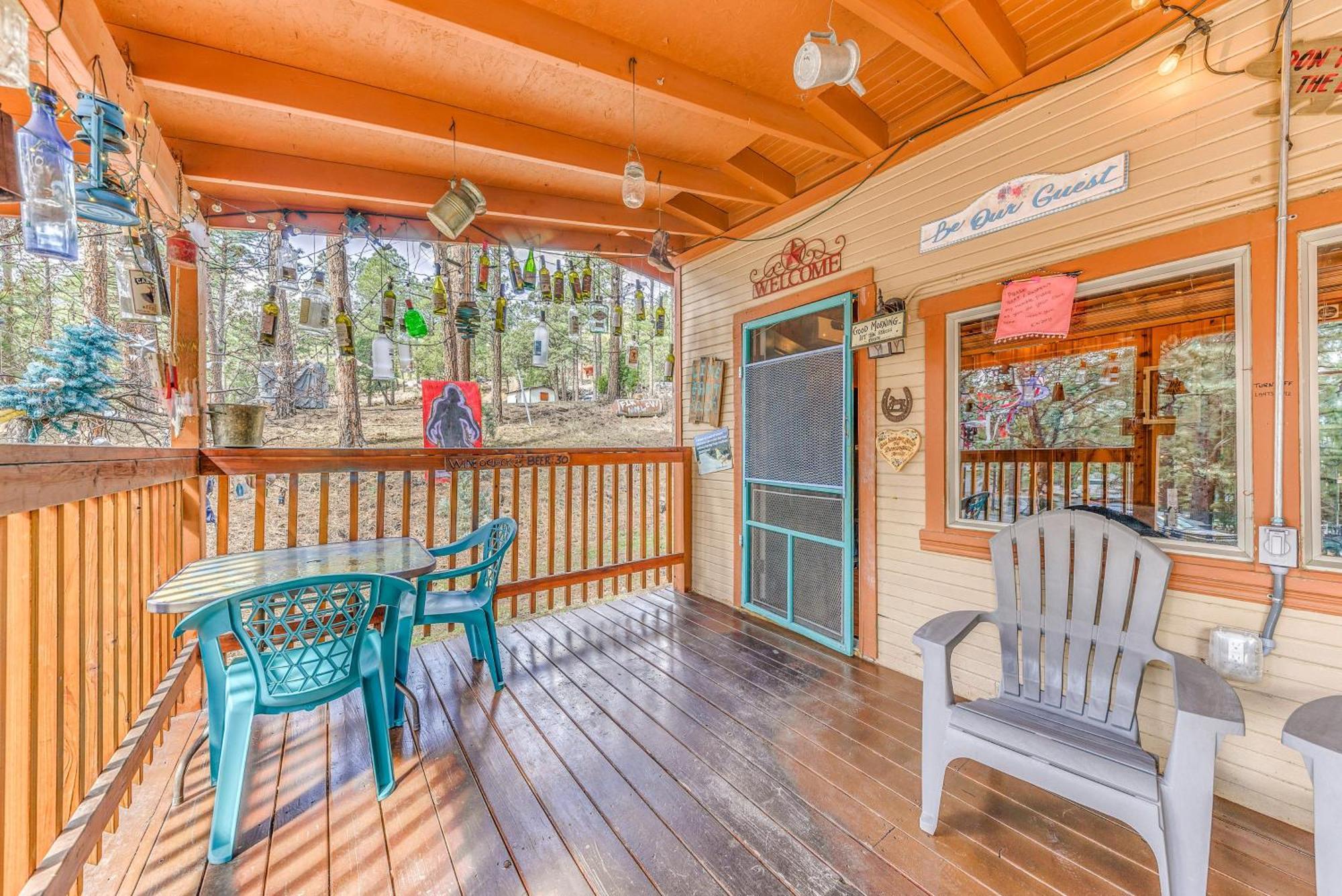Ruidoso Cabin With Hot Tub - 2 Mi To Grindstone Lake Exterior photo