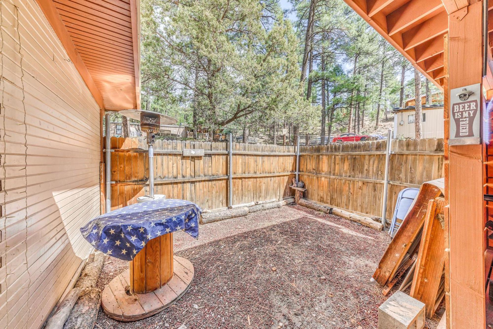 Ruidoso Cabin With Hot Tub - 2 Mi To Grindstone Lake Exterior photo