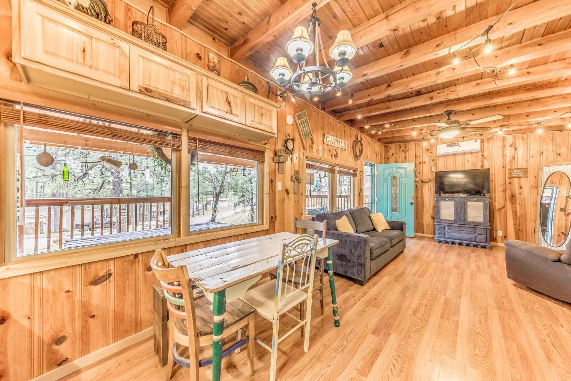 Ruidoso Cabin With Hot Tub - 2 Mi To Grindstone Lake Exterior photo