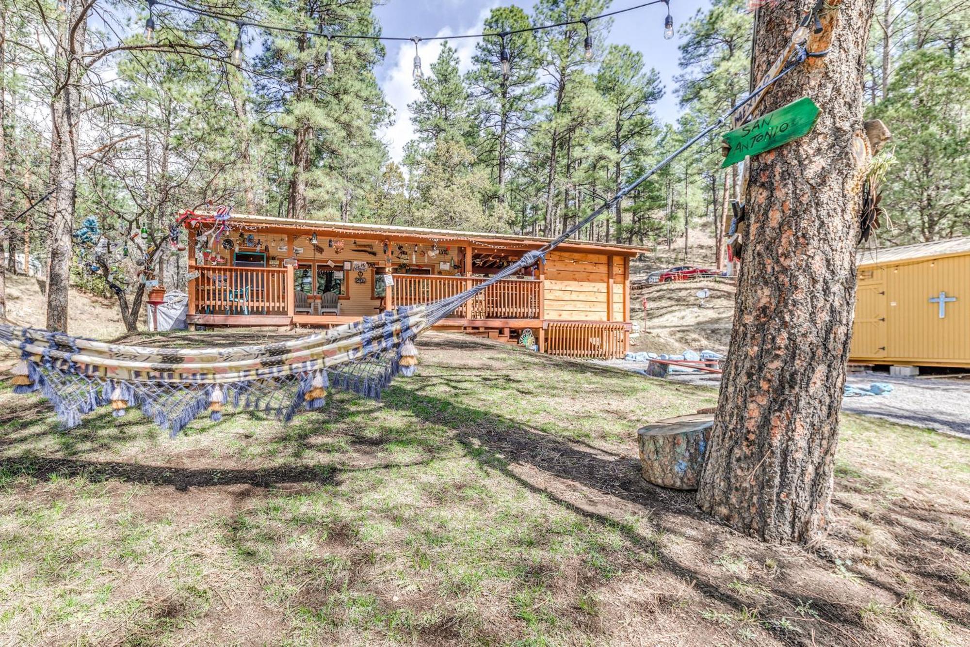 Ruidoso Cabin With Hot Tub - 2 Mi To Grindstone Lake Exterior photo